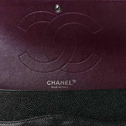 Chanel Caviar Quilted Jumbo Double Flap Black 6 of 7