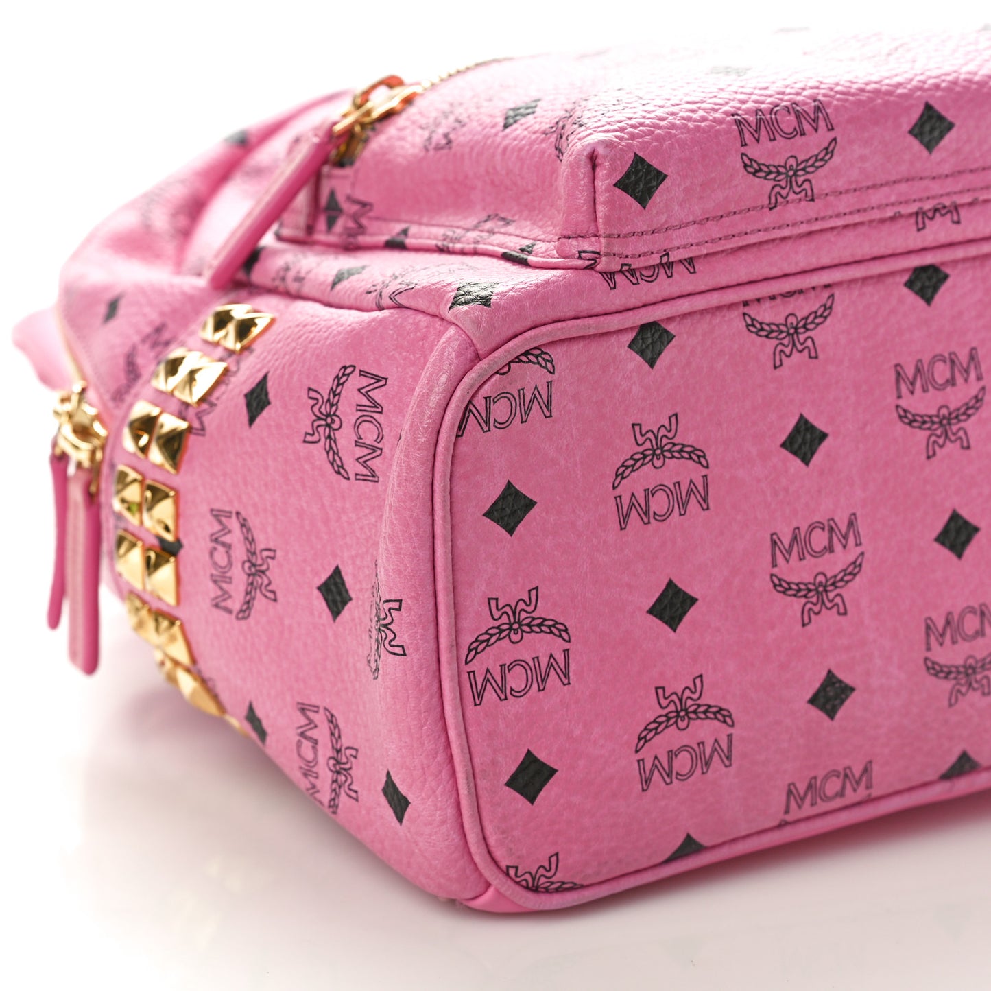 Visetos Small Side Stud Stark Backpack Pink