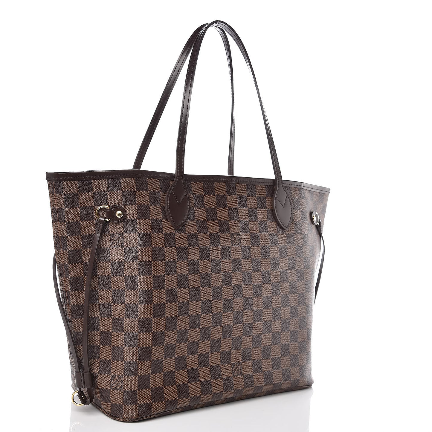 Damier Ebene Neo Neverfull MM Rose Ballerine