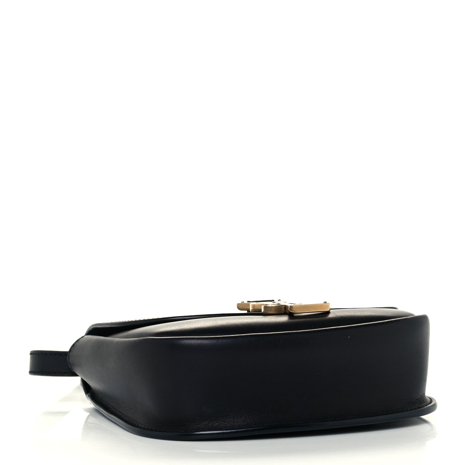Saint Laurent Smooth Calfskin Classic Monogram Small Kaia Satchel Black 4 of 11