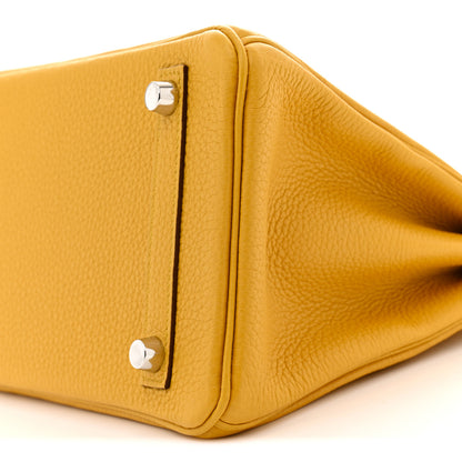 Hermes Togo Birkin 25 Jaune Ambre 10 of 10
