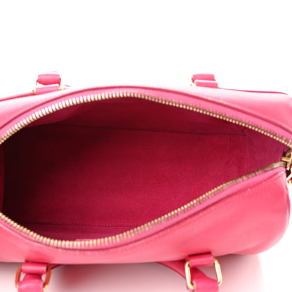 Saint Laurent Calfskin Classic Baby Duffle Fuchsia 5 of 13