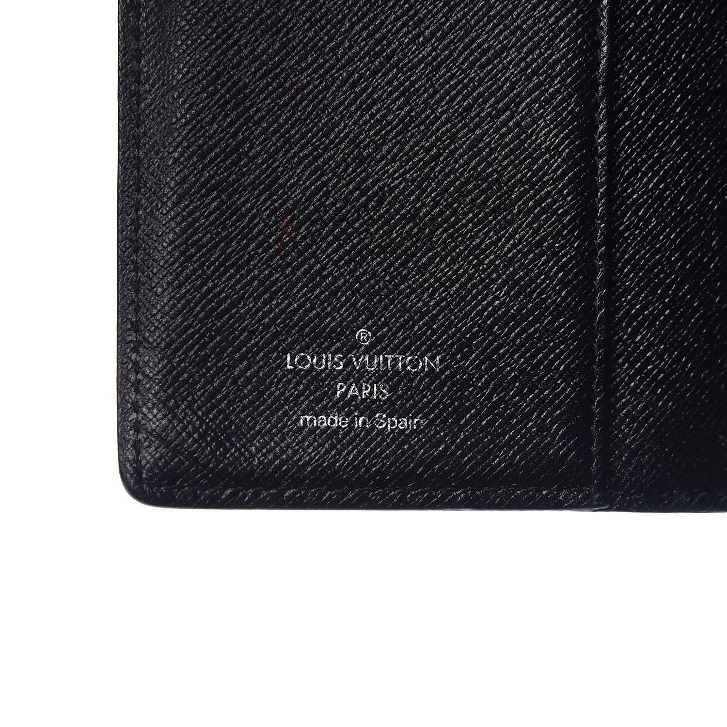 Louis Vuitton Epi Small Ring Agenda Cover Black 6 of 6
