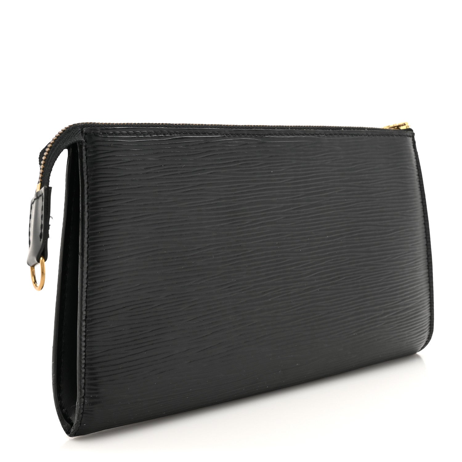 Louis Vuitton Epi Pochette Accessories 24 Black 3 of 10