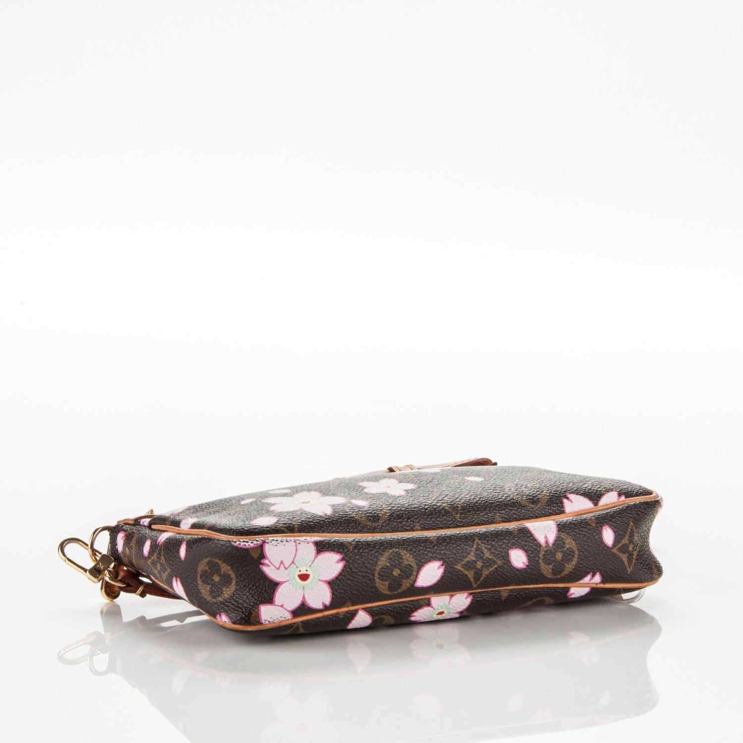 Louis Vuitton Monogram Cherry Blossom Pochette Accessories Brown 4 of 7