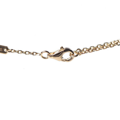 Van Cleef & Arpels 18K Yellow Gold Mother of Pearl Vintage Alhambra Pendant Necklace 6 of 8