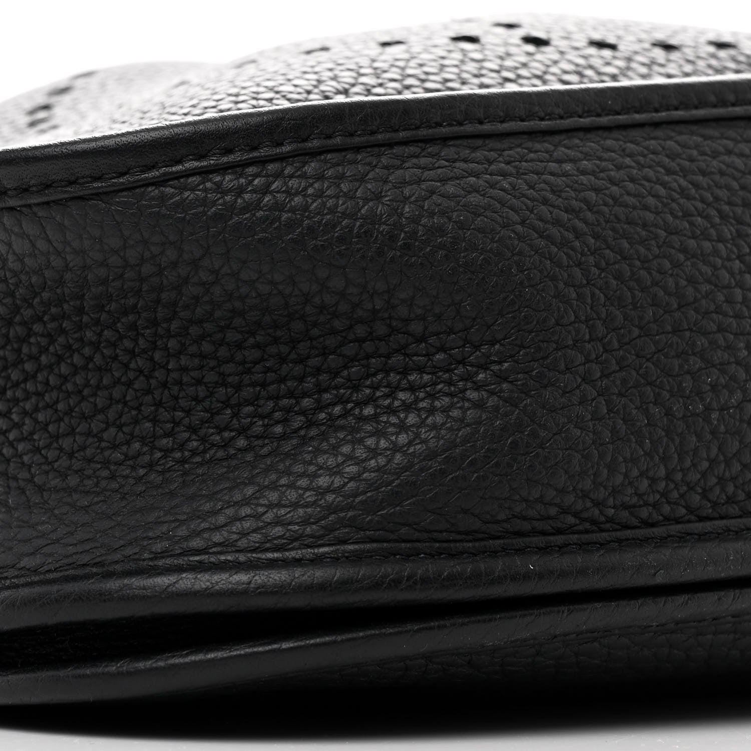 Hermes Taurillon Clemence Evelyne III PM Black 9 of 10