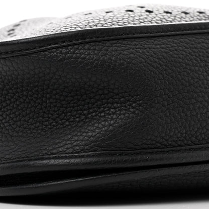 Hermes Taurillon Clemence Evelyne III PM Black 9 of 10