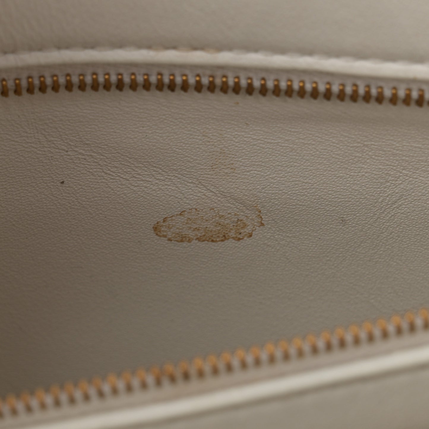 Nappa Intrecciato Small East West Andiamo Shoulder Bag White