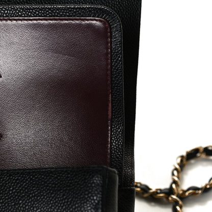 Chanel Caviar Quilted Jumbo Double Flap Black 13 of 13