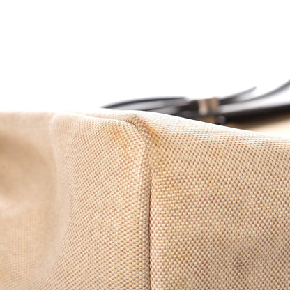 Hermes Toile Vache Calfskin Herbag 39 MM Natural Black 9 of 19