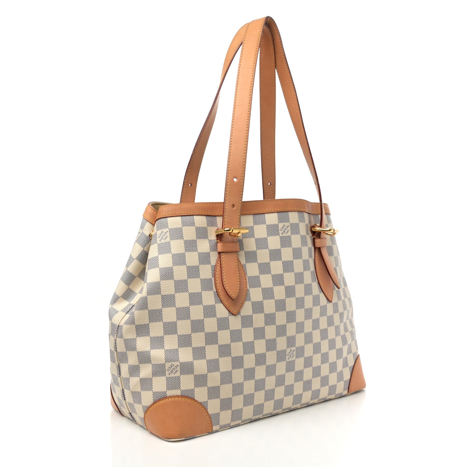 Louis Vuitton Damier Azur Hampstead MM 3 of 12