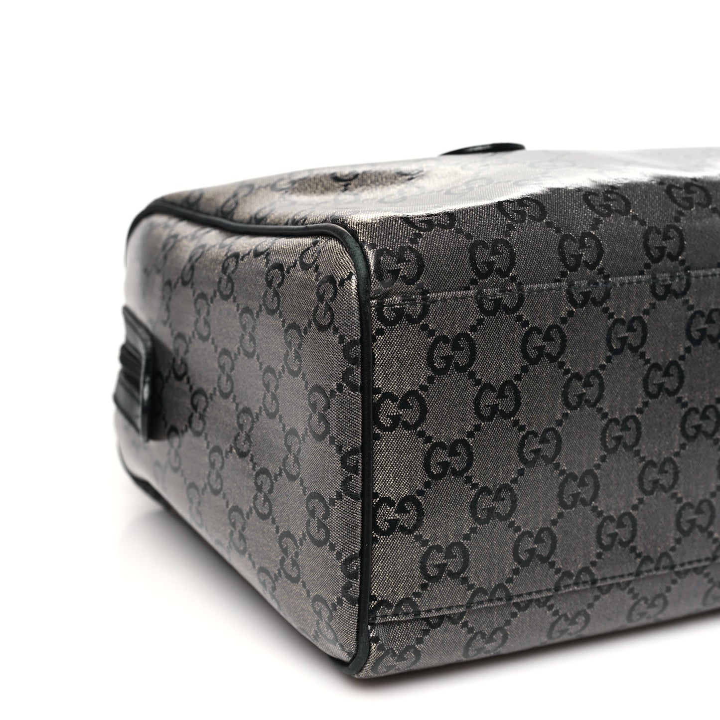 Crystal Monogram Boston Black