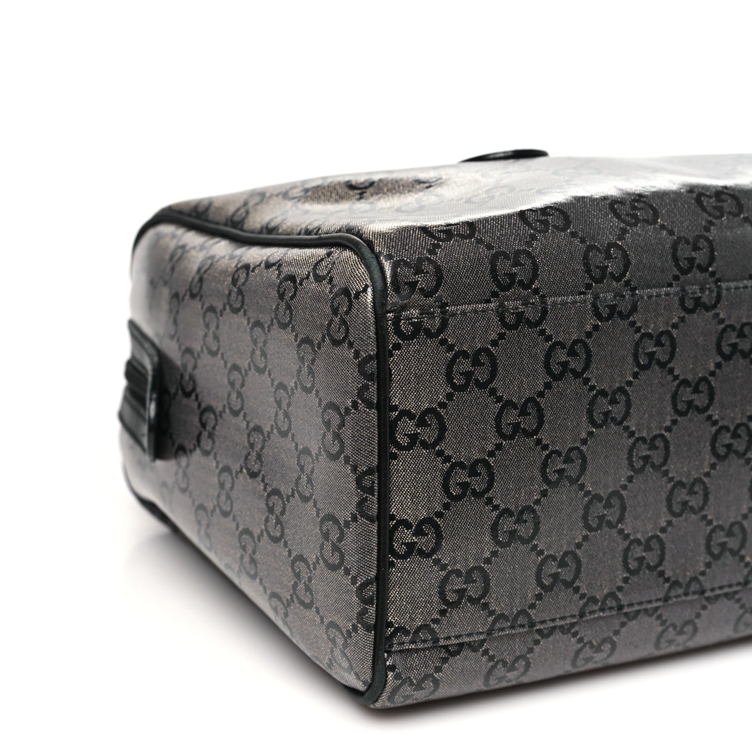 Gucci Crystal Monogram Boston Black 9 of 11