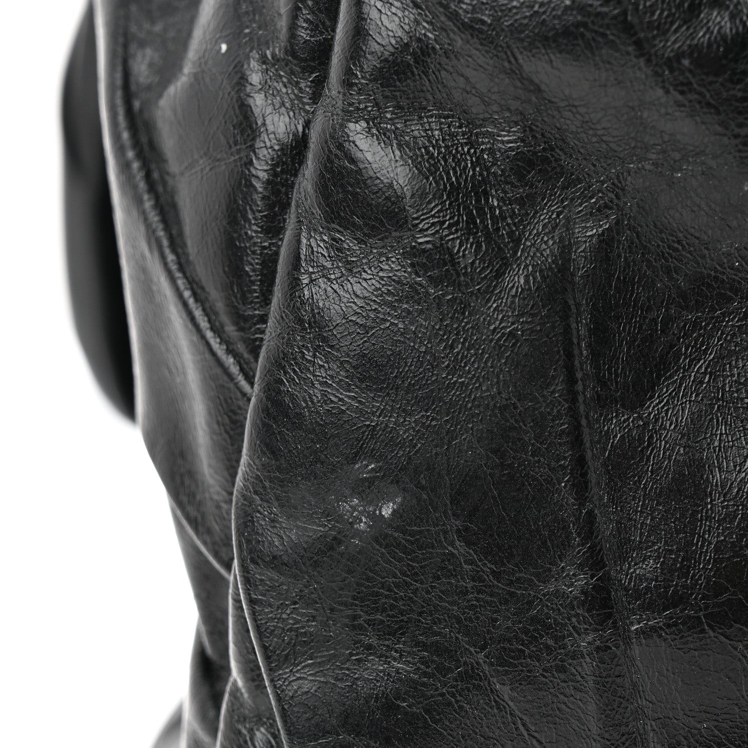 Chanel Glazed Calfskin Twisted Maxi Flap Black 18 of 19