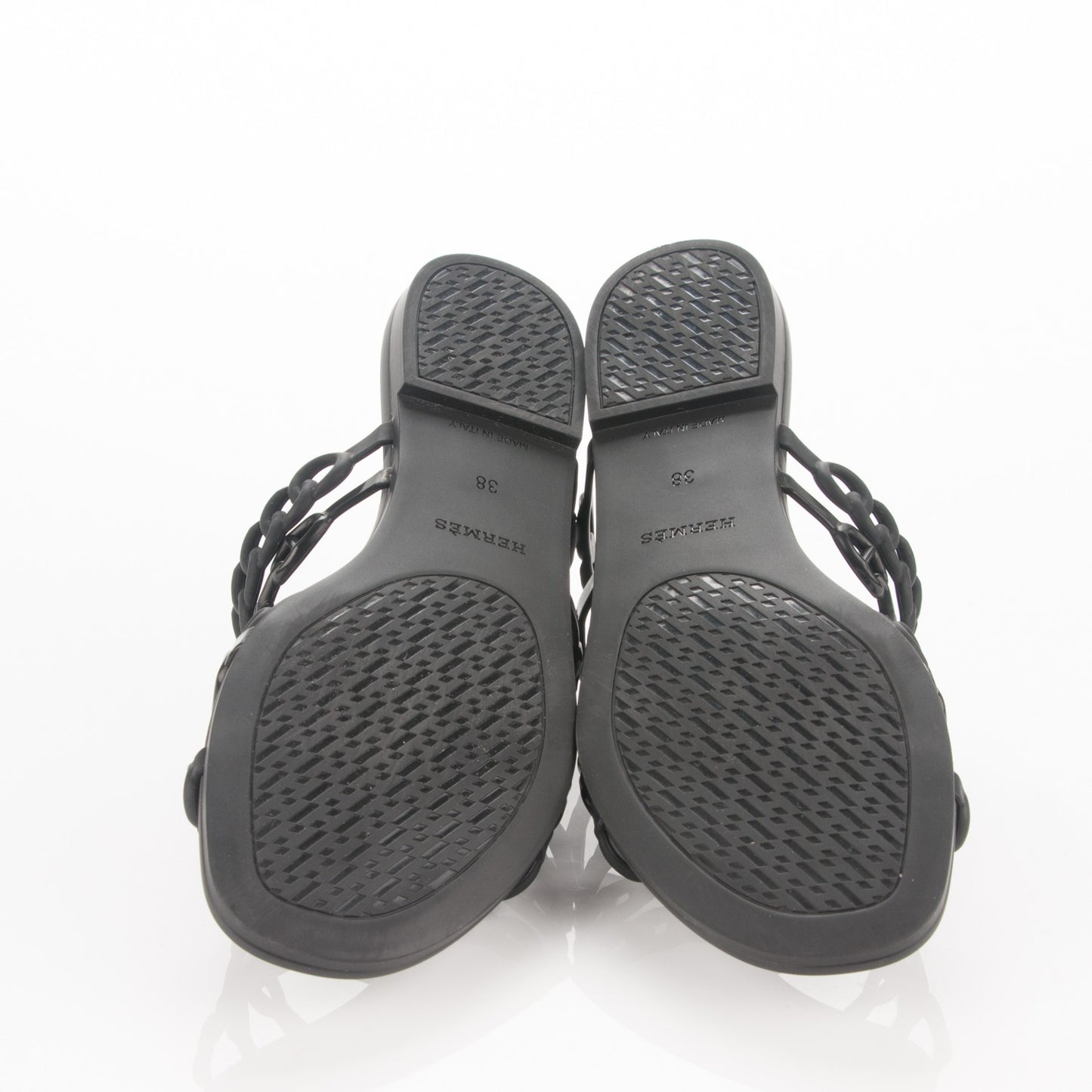 Chaine d'Ancre Nude Sandals 38 Black