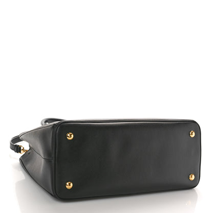 Prada Saffiano Lux Medium Tote Black 4 of 9