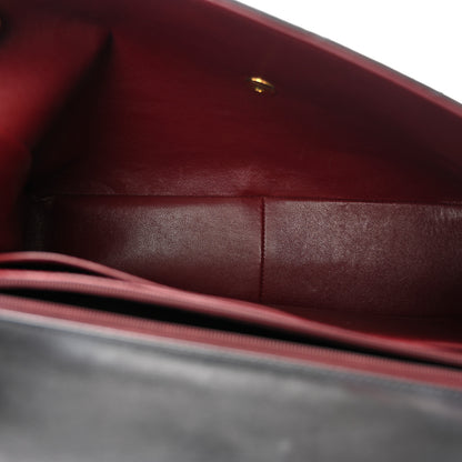 Chanel Lambskin Quilted XL Jumbo Single Flap Black 5 of 10