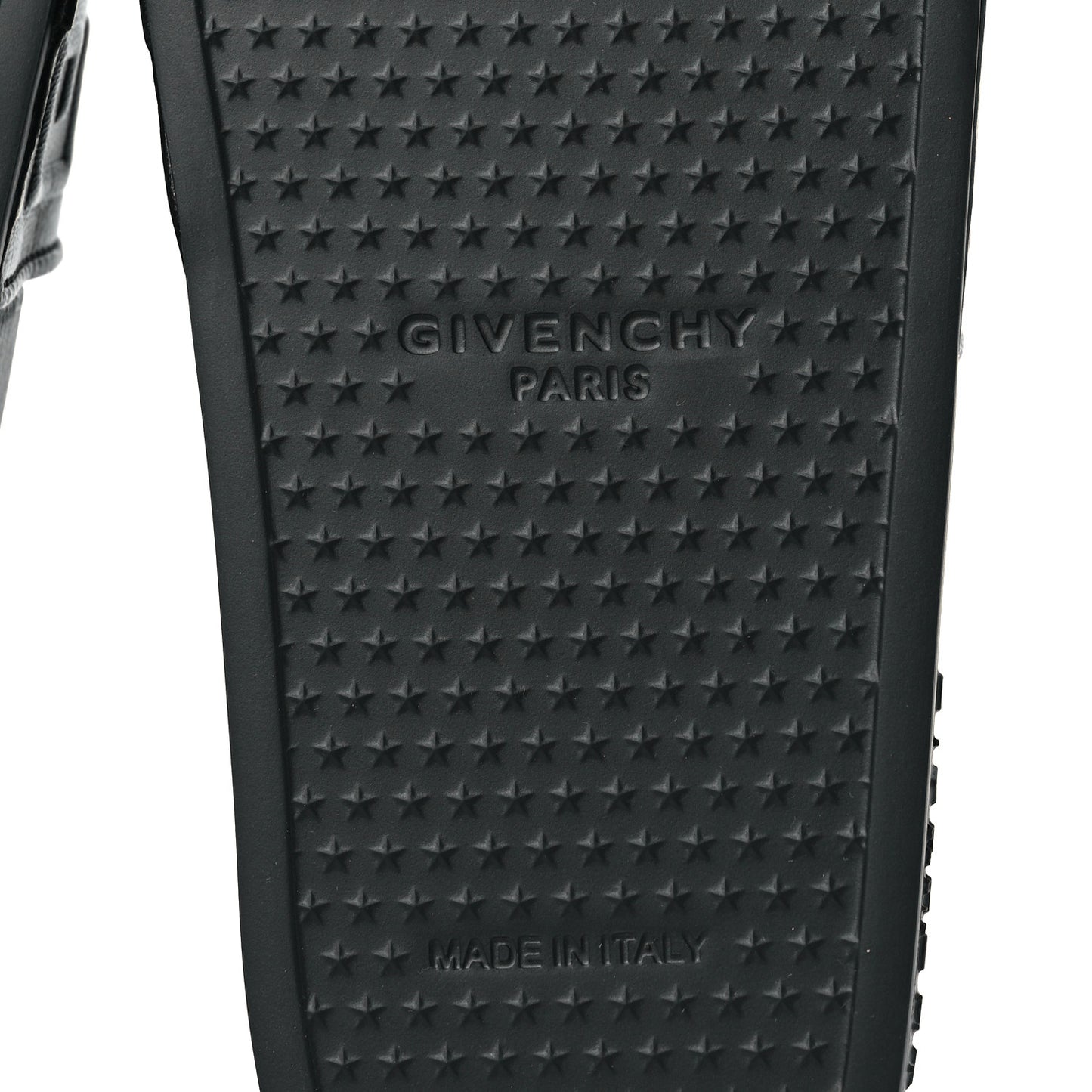 Lambskin 4G Logo Slides 38 Black