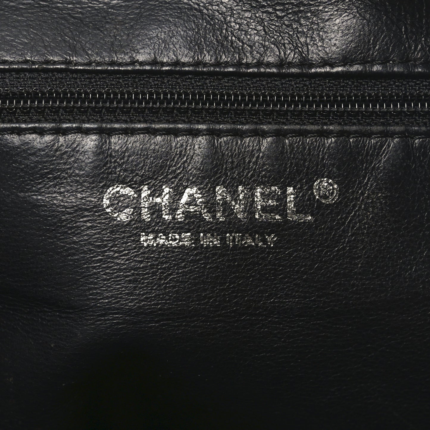 Calfskin Modern Chain Hobo Brown