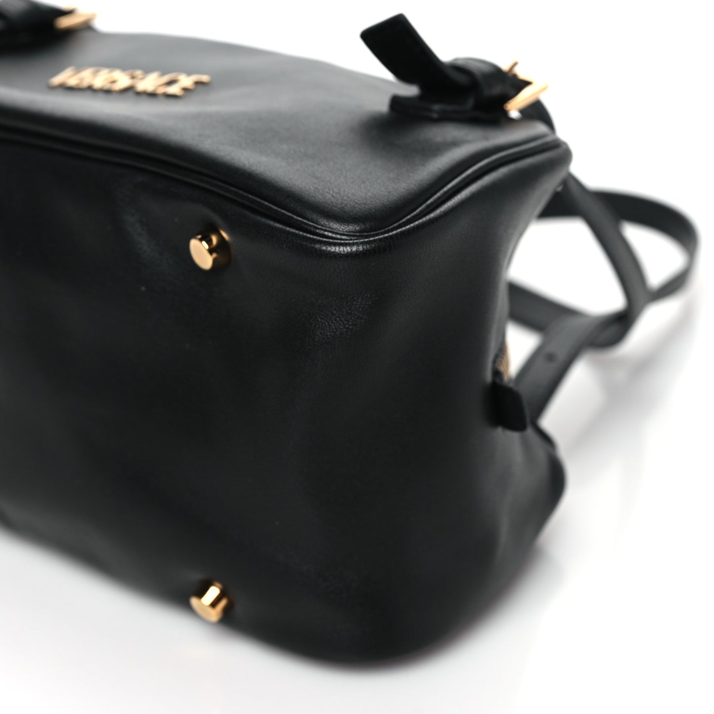 Lambskin Bowling Bag Black