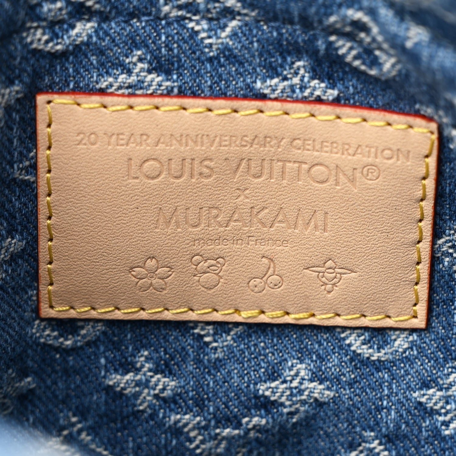 Louis Vuitton LV X TM Monogram Denim Cerises Sunset 6 of 10