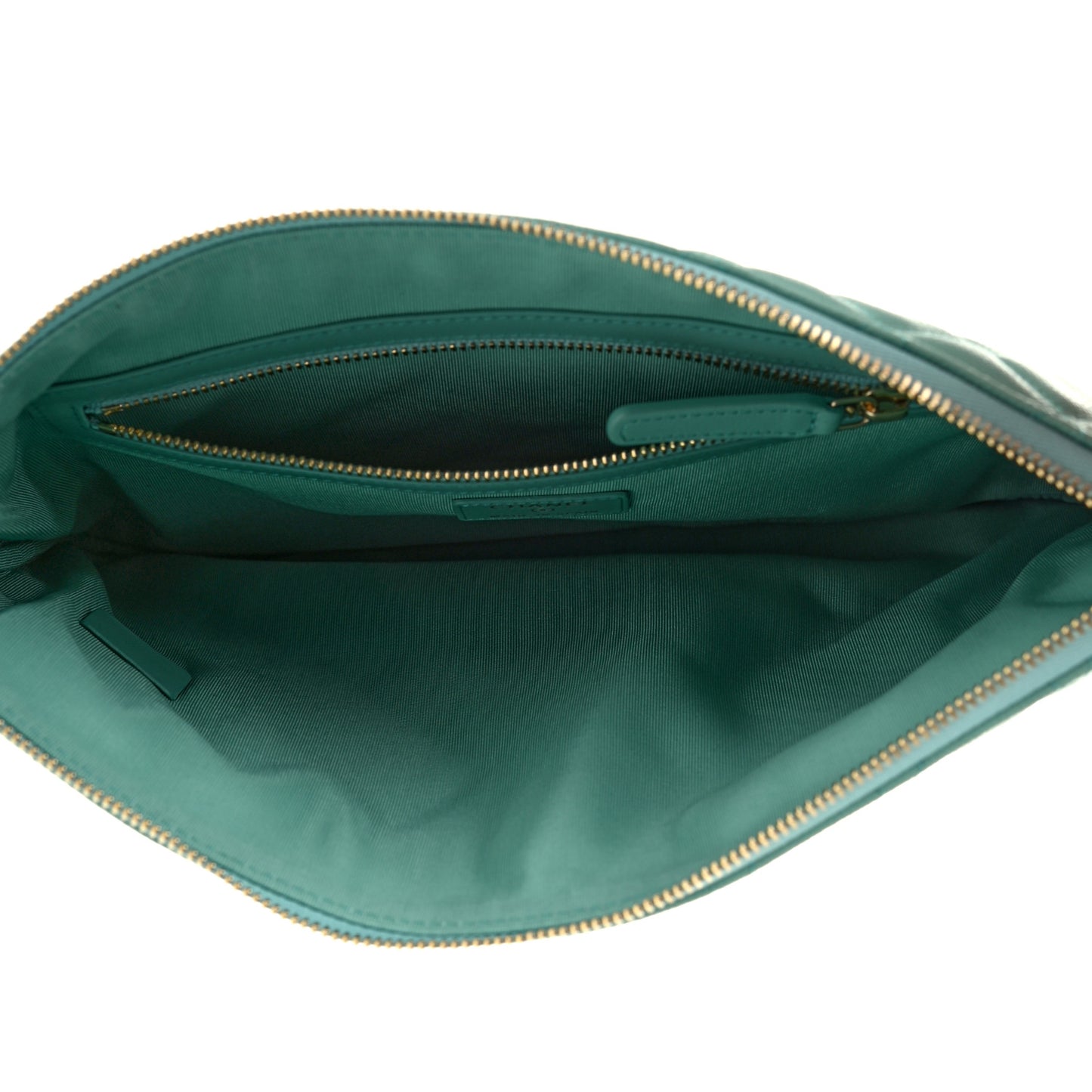 Caviar Quilted Coco Candy Medium Cosmetic Case Blue