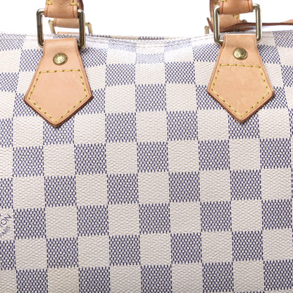 Louis Vuitton Damier Azur Speedy 25 10 of 10