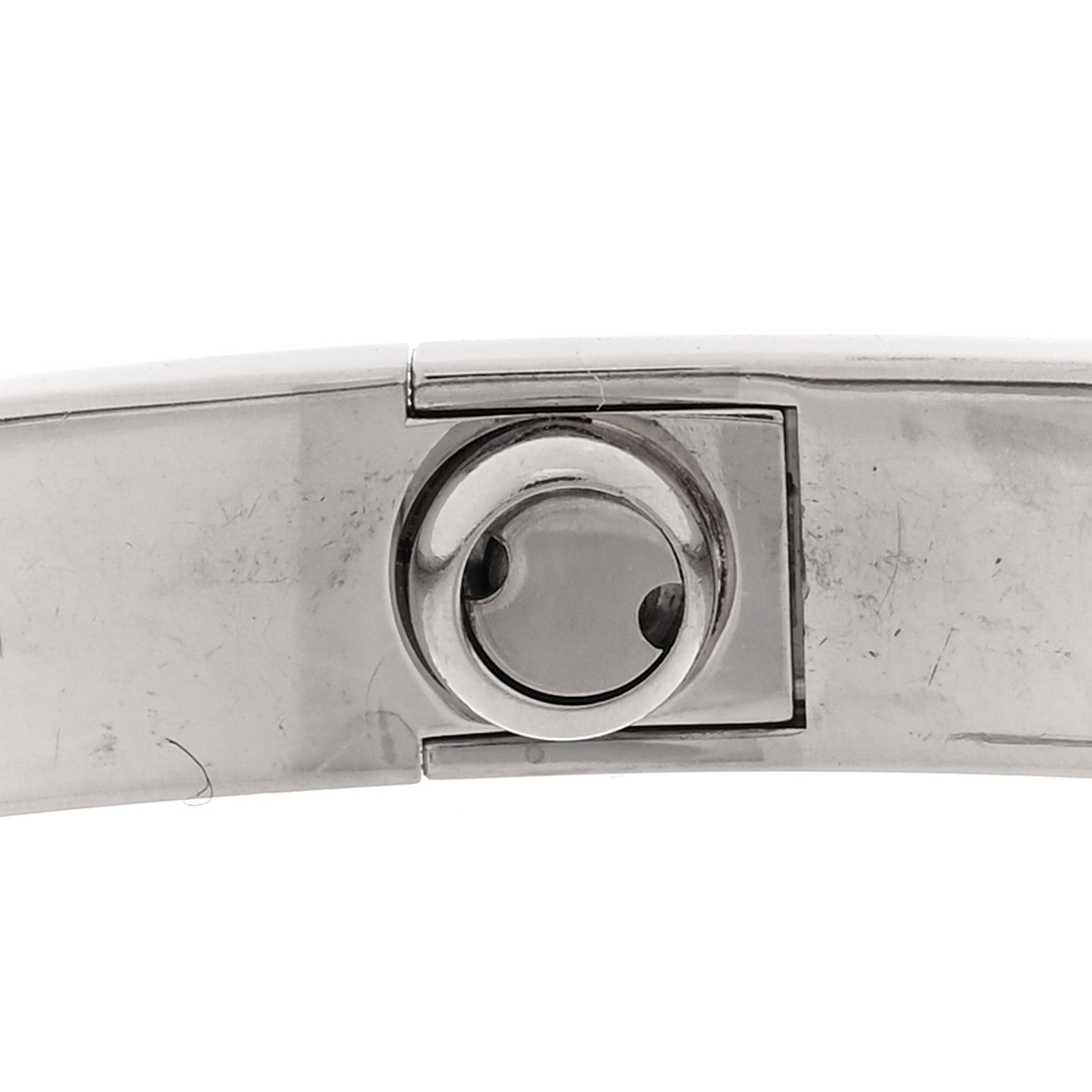 Cartier 18K White Gold LOVE Bracelet 19 5 of 7