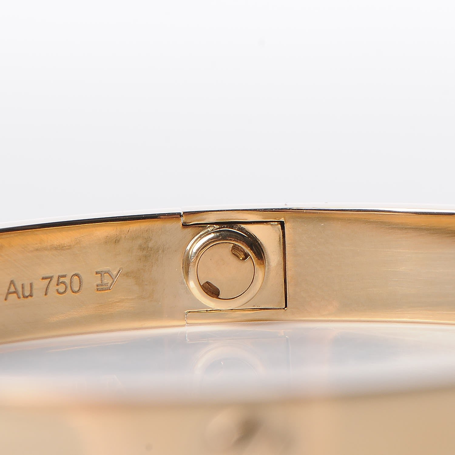 Cartier 18K Yellow Gold LOVE Bracelet 17 7 of 11