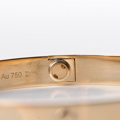 Cartier 18K Yellow Gold LOVE Bracelet 17 7 of 11