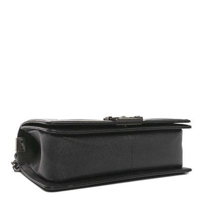 Chanel Caviar Quilted Medium Boy Flap Black 4 of 11