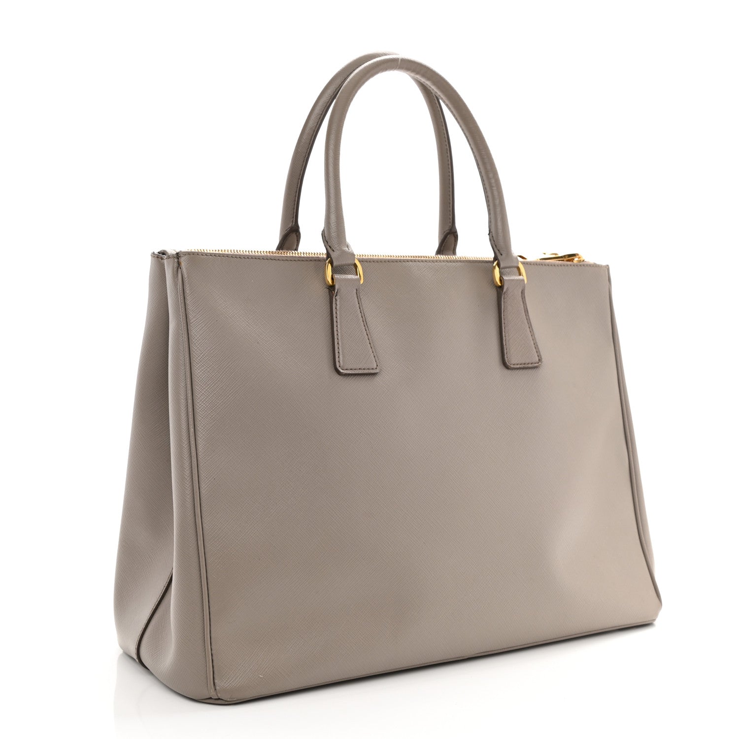 Prada Saffiano Large Galleria Double Zip Tote Argilla 3 of 18