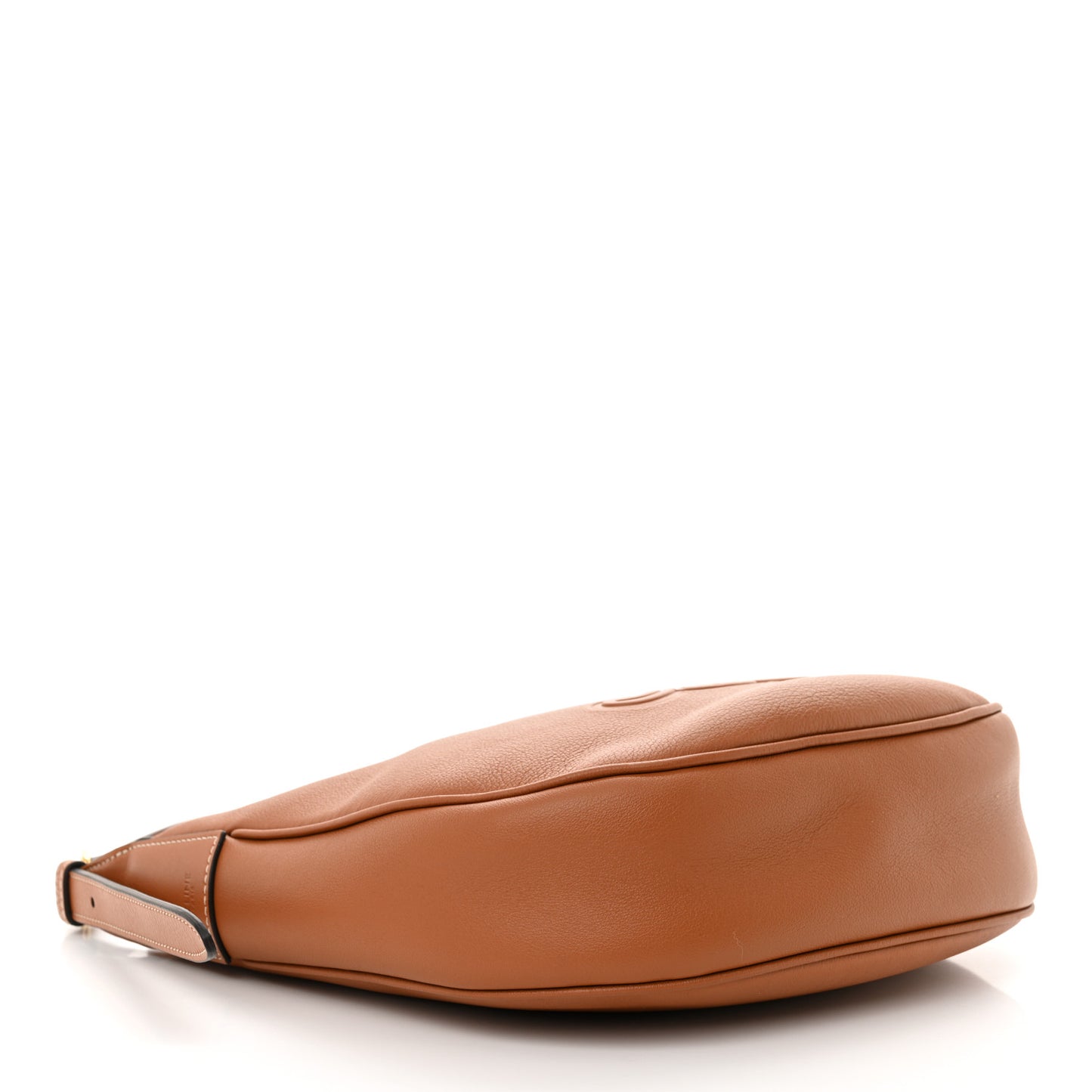 Supple Calfskin Small Triomphe Heloise Shoulder Bag Tan