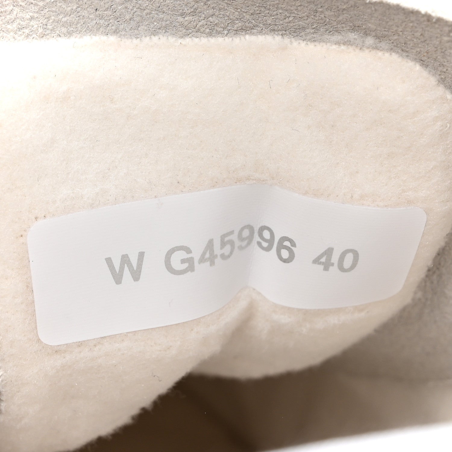 Chanel Calfskin Suede Womens CC Sneakers 40 White 9 of 10