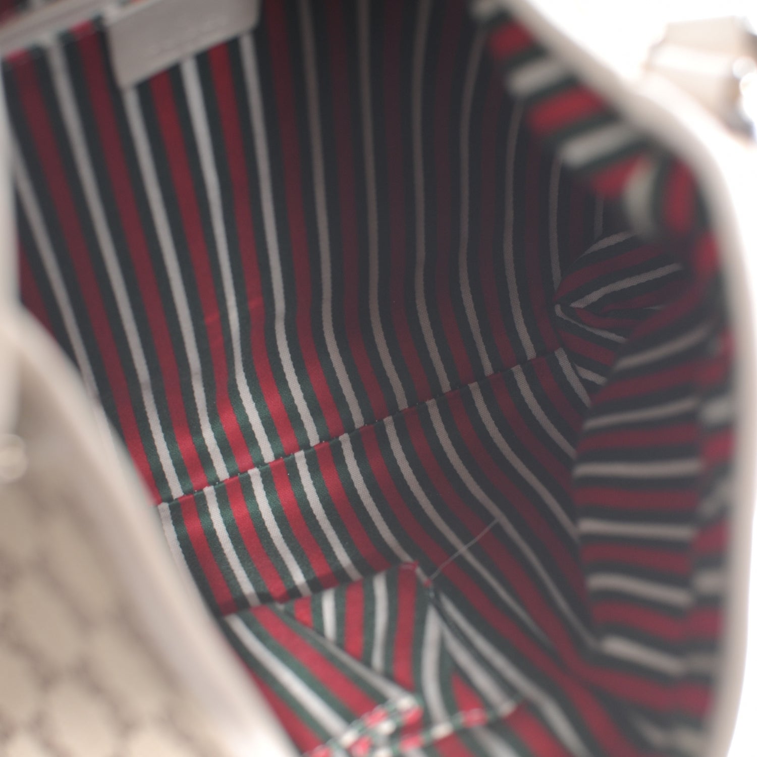 Gucci Monogram New Britt Medium Hobo Ivory 5 of 7