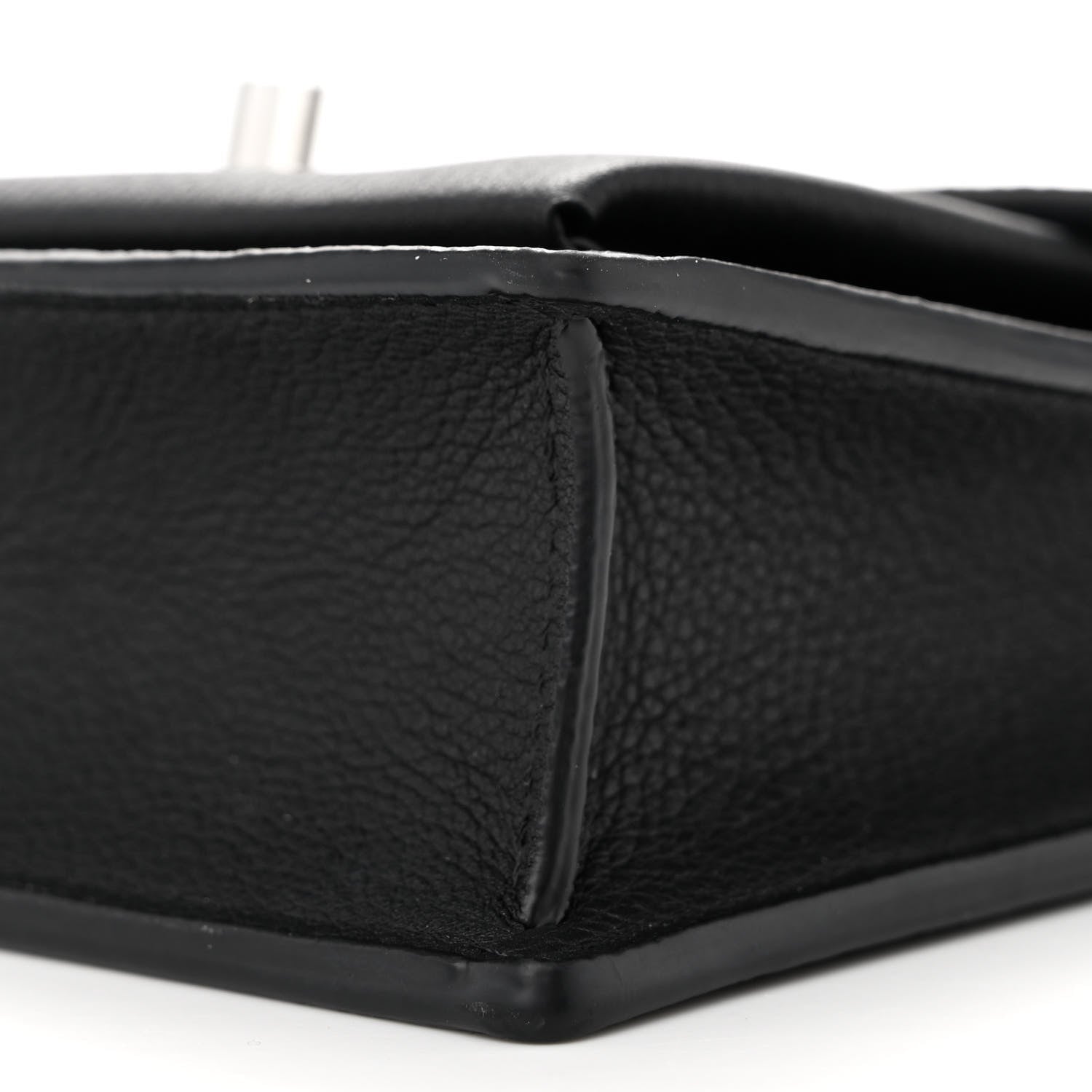 Louis Vuitton Soft Calfskin My Lockme Chain Pochette Black 9 of 11