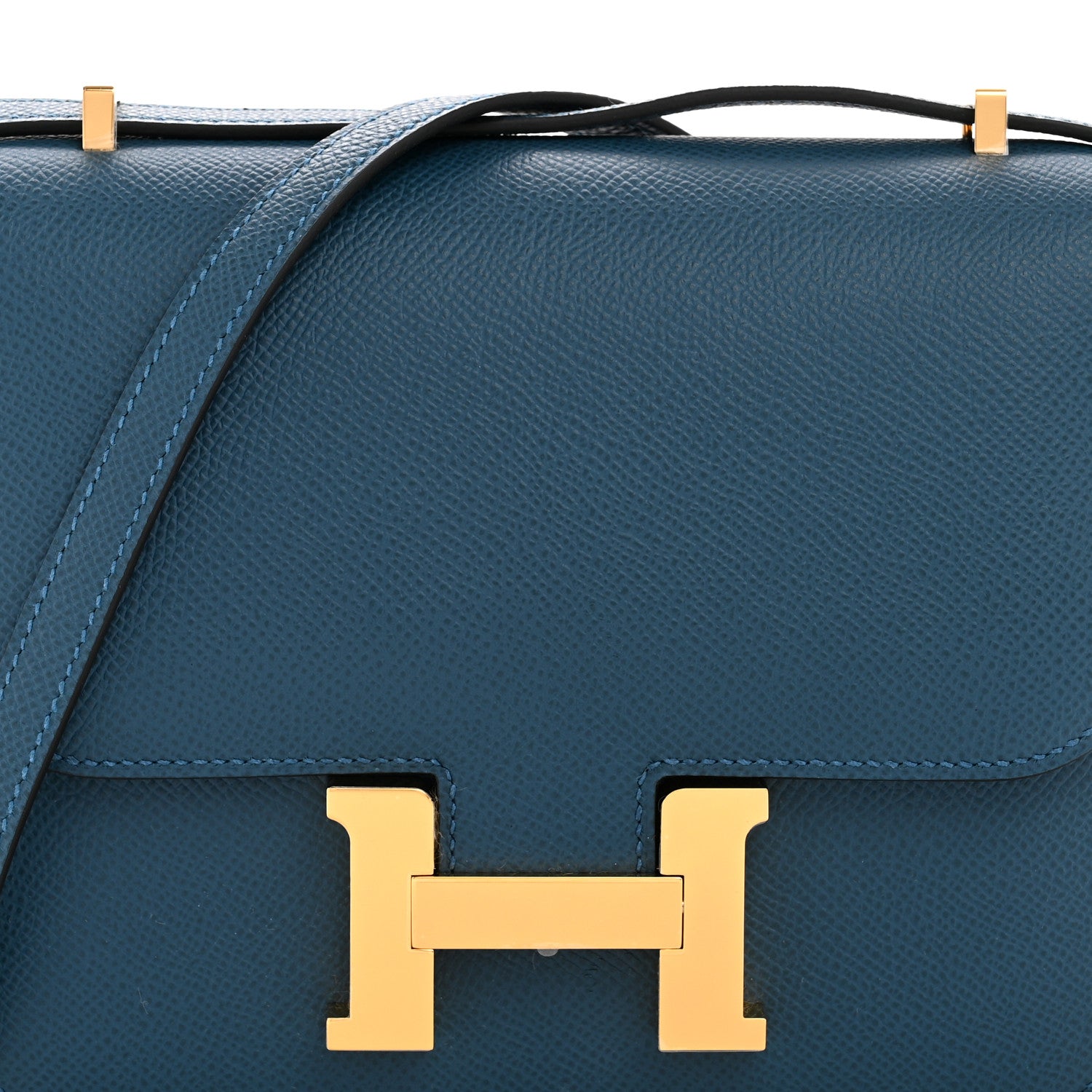 Hermes Epsom Constance 18 Deep Blue 9 of 13