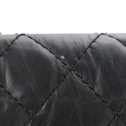 Chanel Aged Calfskin Quilted 2.55 Reissue 226 Flap Black 9 of 11