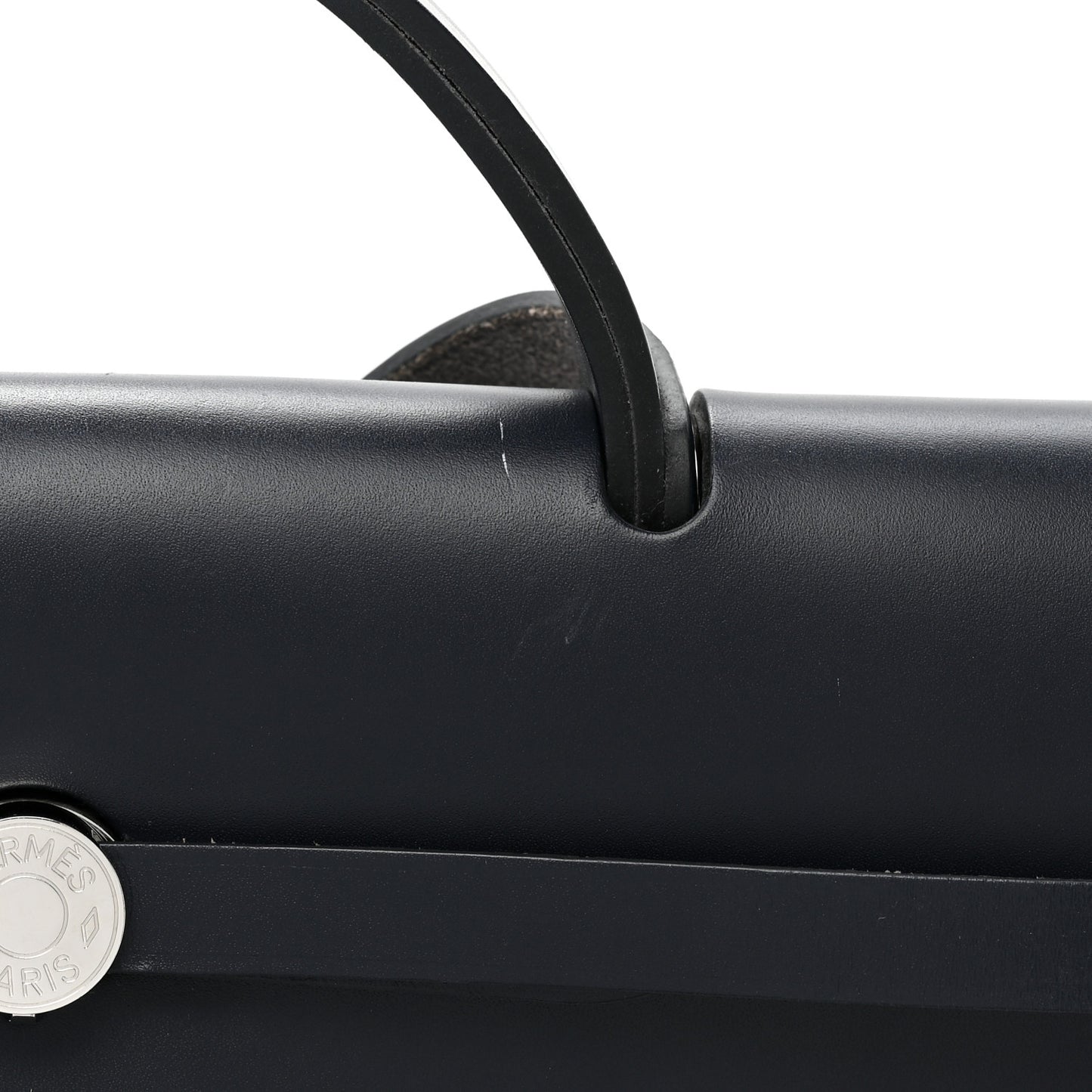 Toile Officier Vache Hunter Herbag Zip 39 MM Etoupe Bleu Indigo
