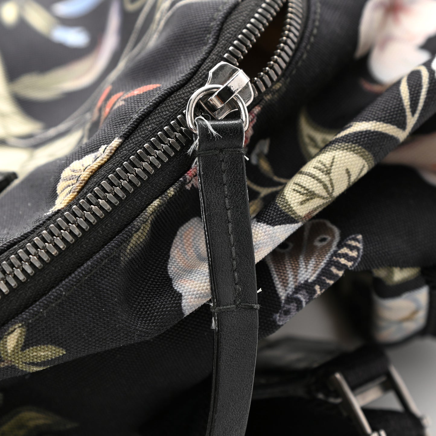 Canvas D-Active Flora Floral Knight Backpack Black
