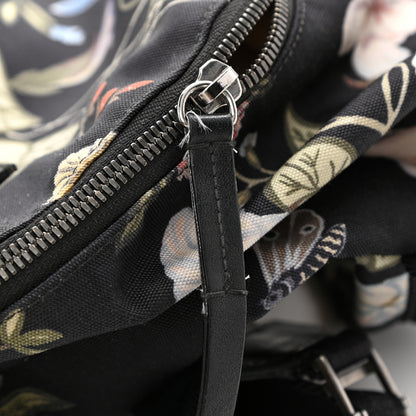 Gucci Canvas D-Active Flora Floral Knight Backpack Black 11 of 13