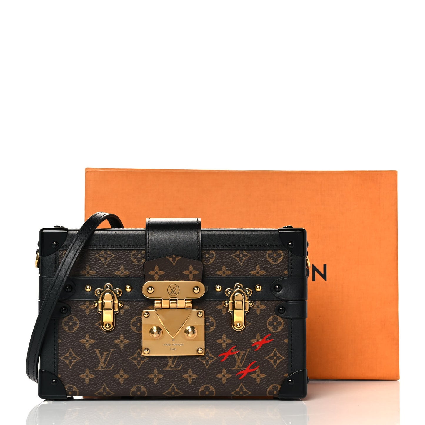 Monogram Petite Malle Black