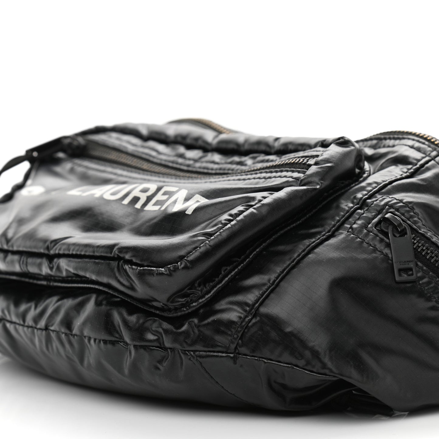 Nylon Logo Nuxx Body Belt Bag Black