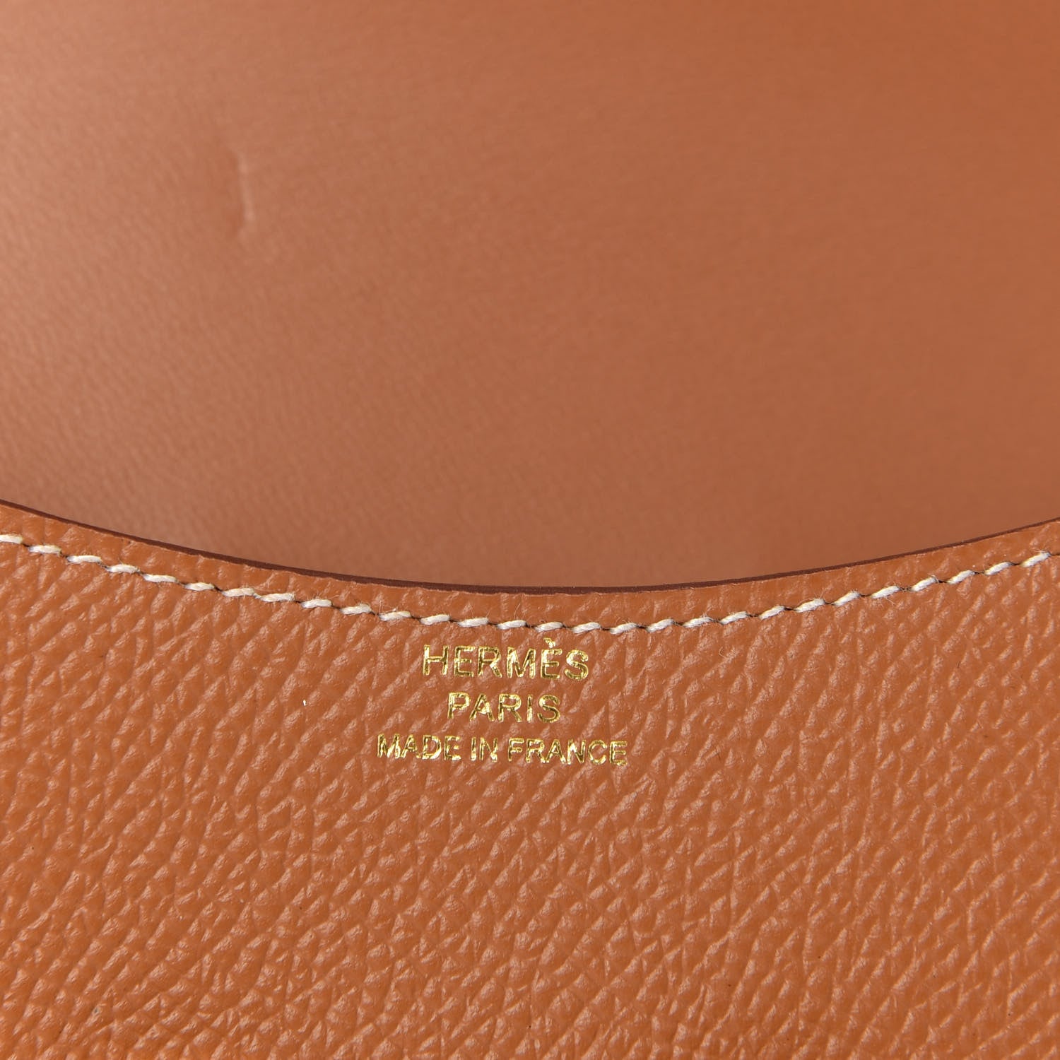 Hermes Epsom Constance Slim Wallet Gold 7 of 8
