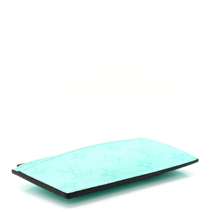 Louis Vuitton Taigarama Coin Card Holder Miami Green 4 of 6