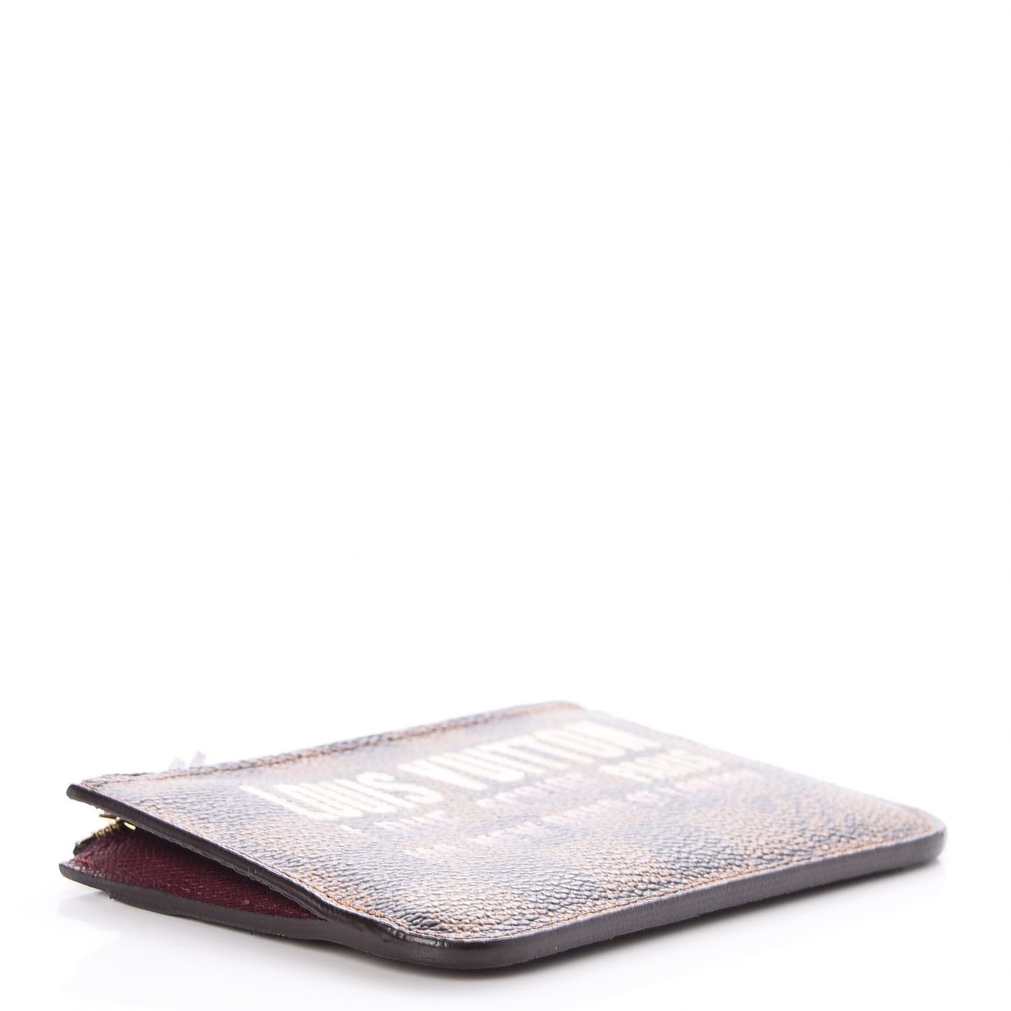 Damier Ebene Scribe Affiche Key Pouch