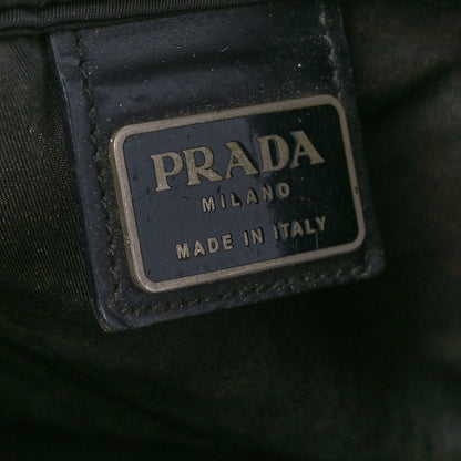 Prada Tessuto Nylon Flat Messenger Bag Black 6 of 11