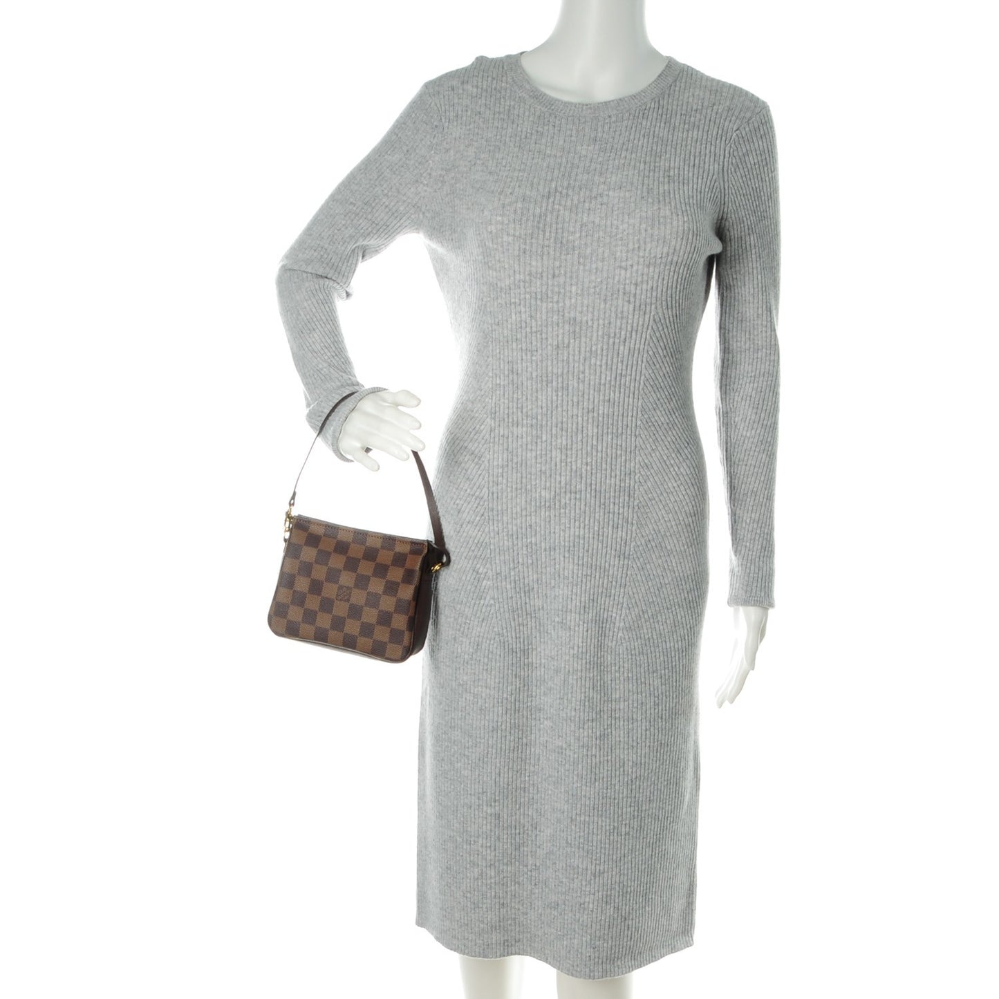 Damier Ebene Trousse Make Up Bag Pochette