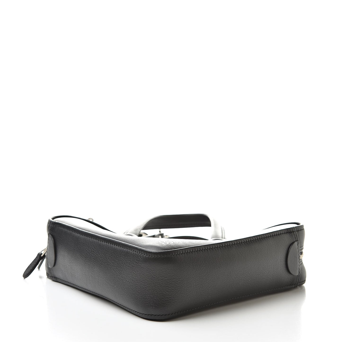 Calfskin XS Triangle Chain Duffle Black
